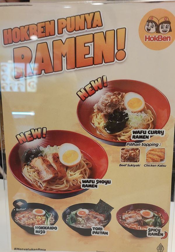 varian baru ramen hokben